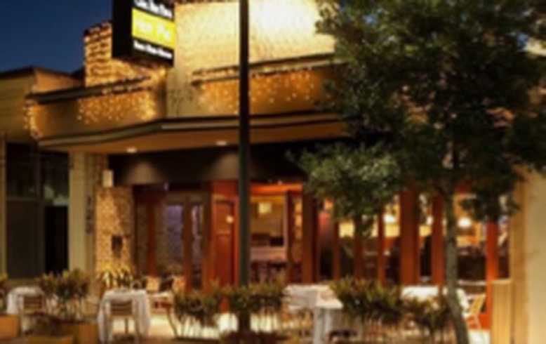 Charming bistro with outdoor seating